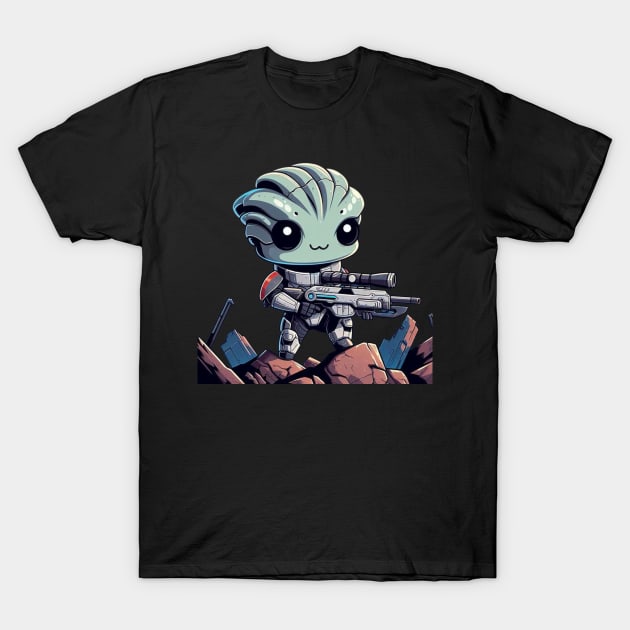 Garrus Vakarian T-Shirt by ezral